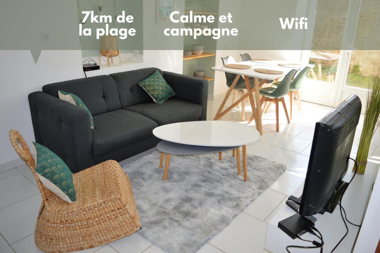 Entre Terre Et Mer - Maison Pour Se Ressourcer Villa Colombiers-sur-Seulles Exterior foto